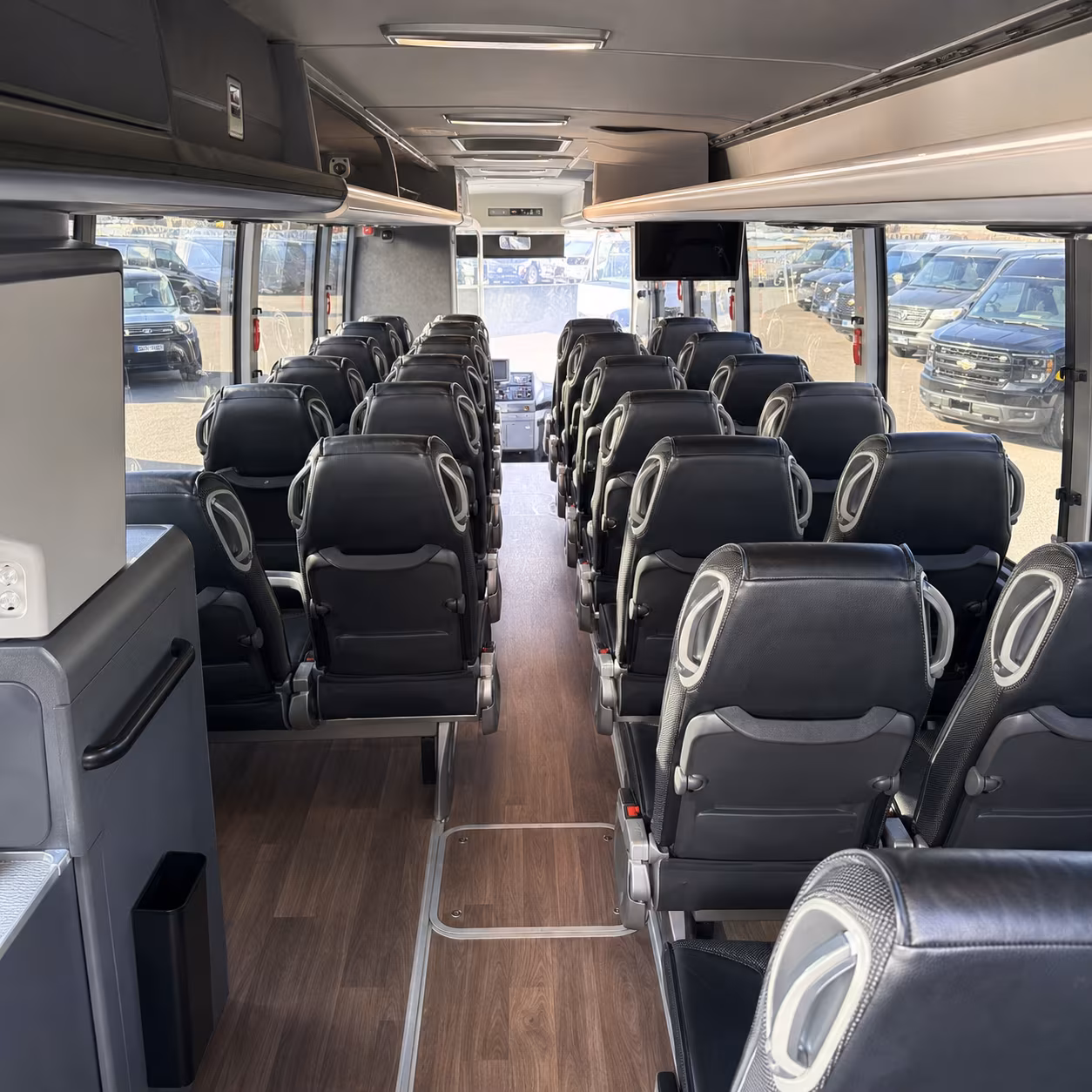 new bedford charter bus